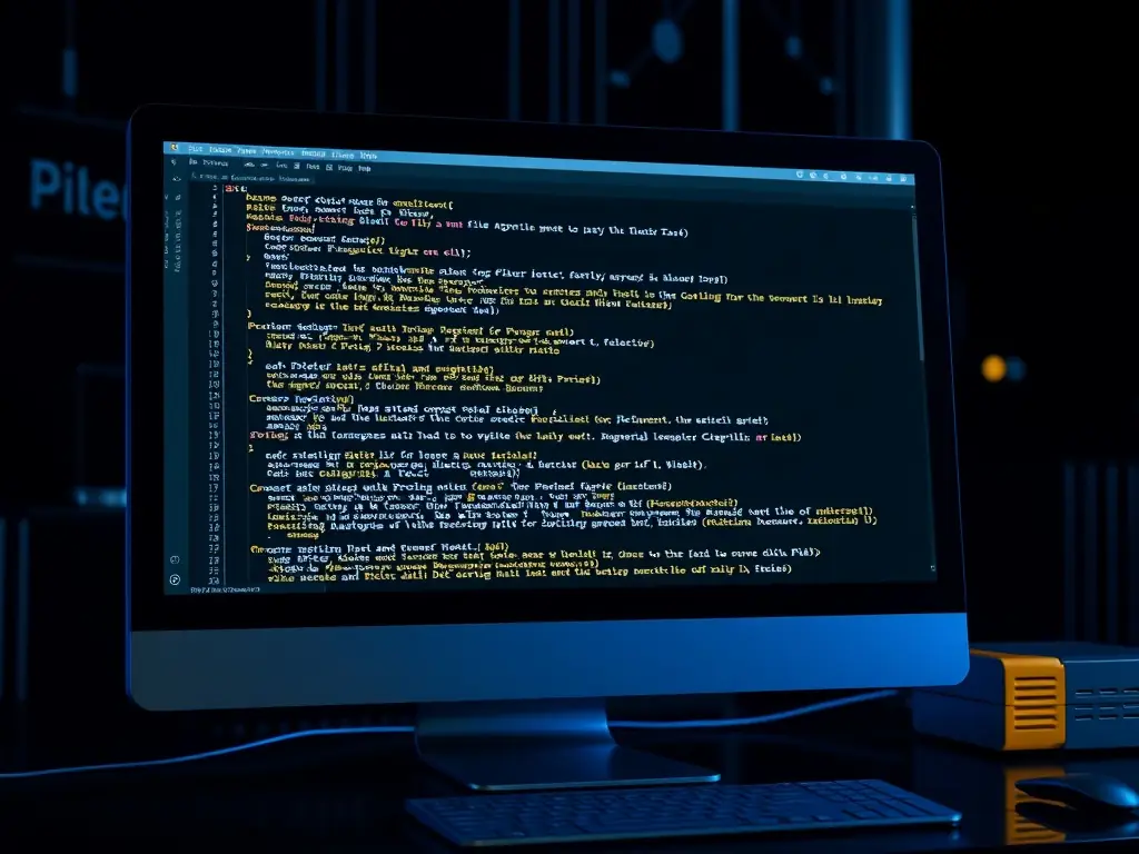 A photograph of a digital archive interface displaying historical Prolog code, emphasizing the organization's commitment to preserving digital heritage.